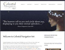 Tablet Screenshot of celestialnavigation.net